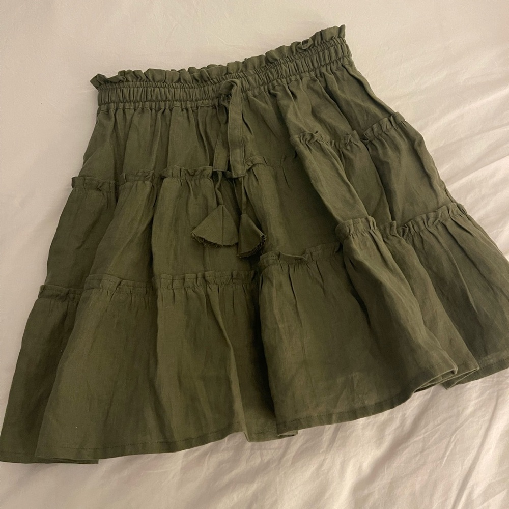 LJC Designs Olive Mini Skirt